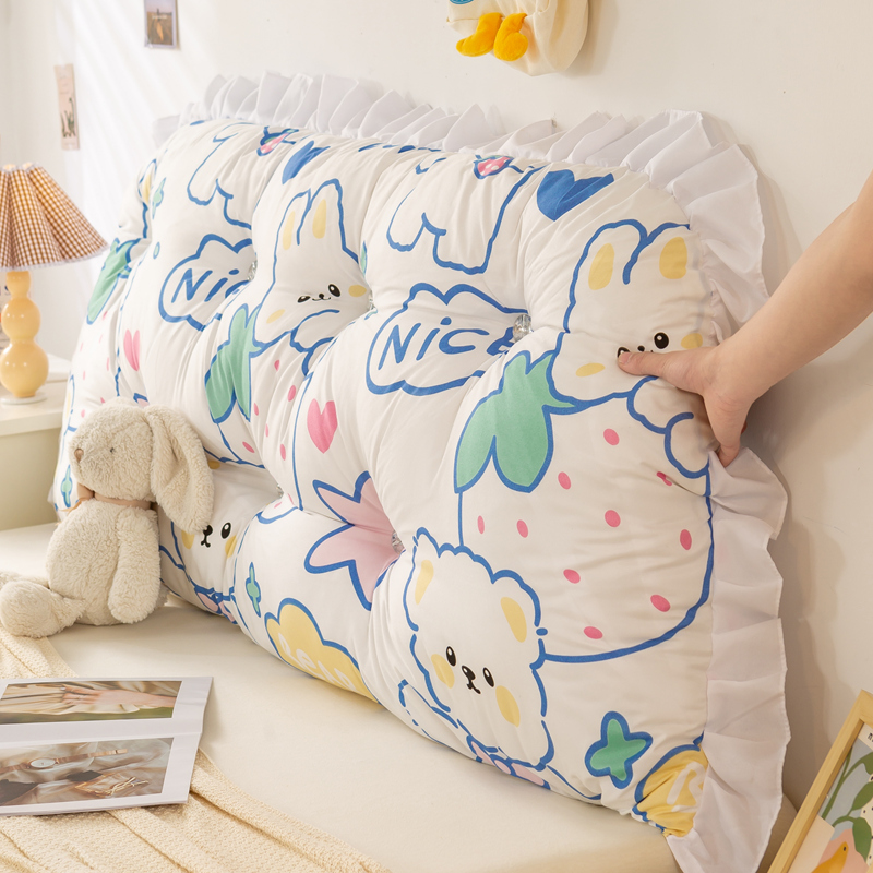 Headboard Cushion Backrest Tatami - Yatak odası sevimli Tatami uzun yastık
