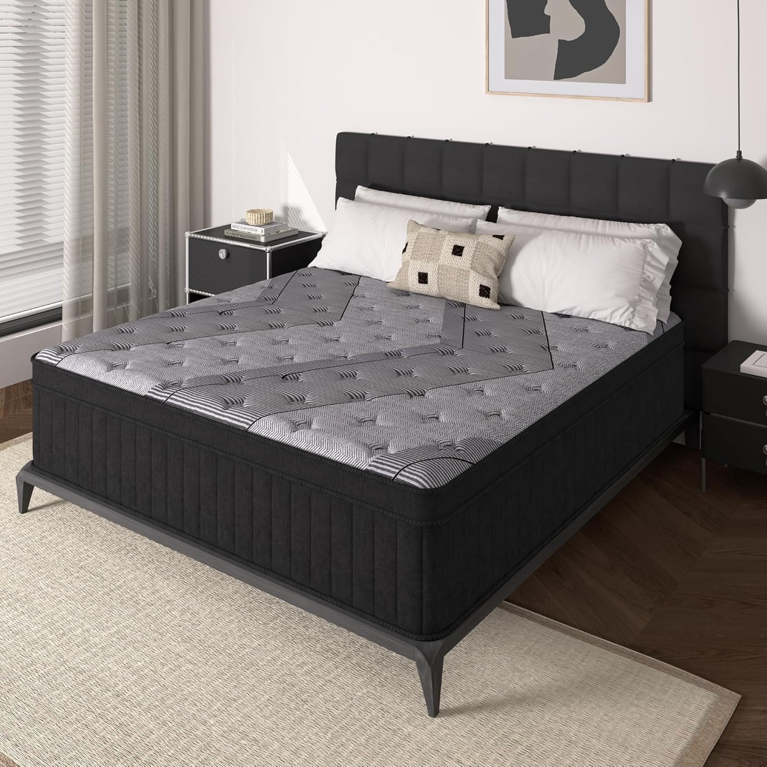 Memory Foam Mattress In A Box Queen - Kraliçe Boy Yatak, Kutuda 12 İnç