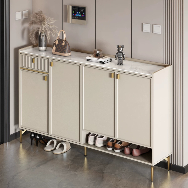 Shoe Rack Cabinet Narrow Entryway - Giriş Alanı Rafı, Ayakkabı Dolabı, Oturma