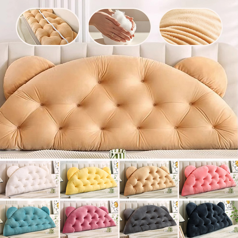 Headboard Cushion Backrest Tatami - Ayı Kulağı Şeklinde Başlık Sırt Dayama