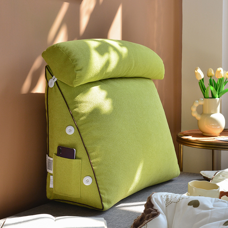 Headboard Cushion Backrest Tatami - 1 adet Yatak Başı tatami üçgen