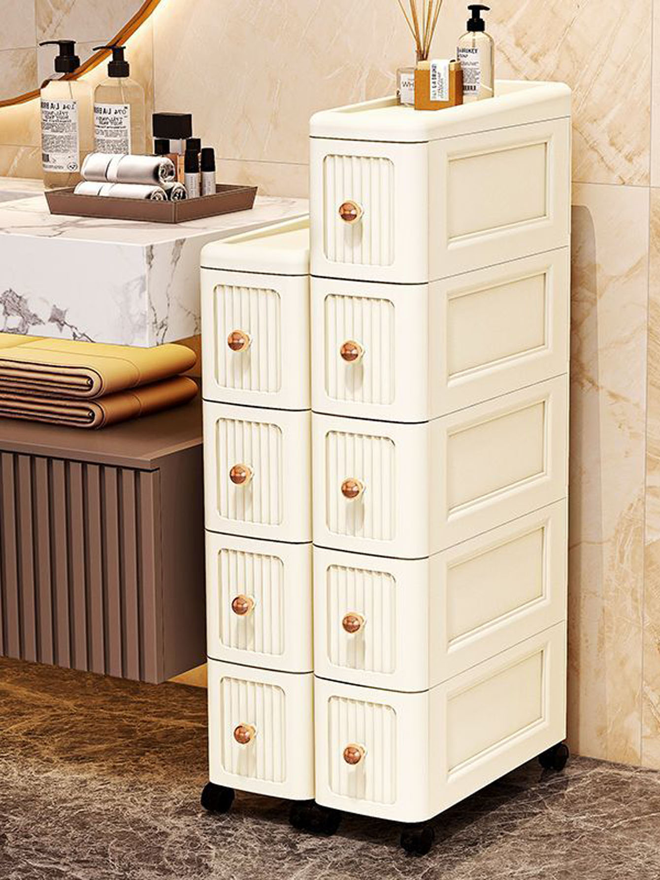 Tables - 15CM Geniş Aralıklı Depolama Dolabı -