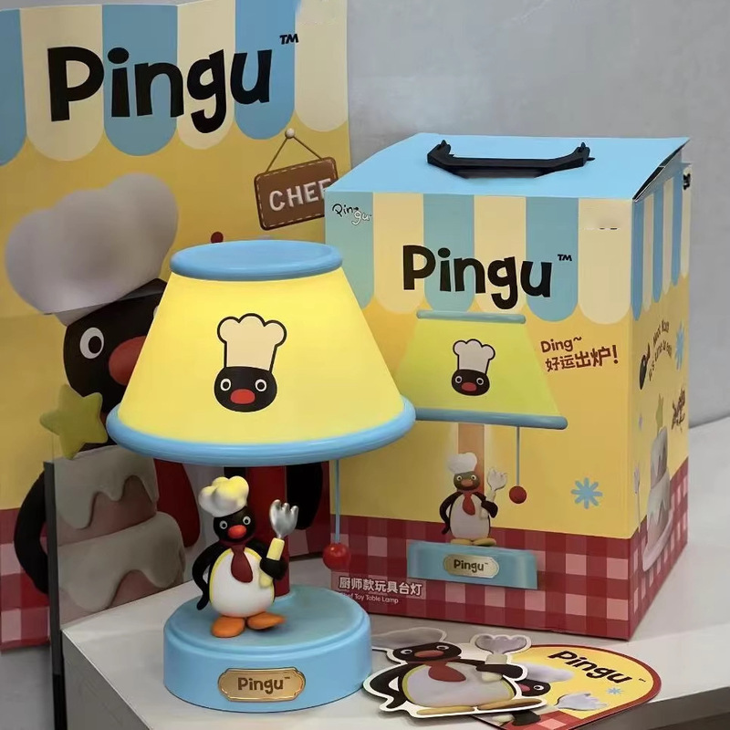 Bedroom Furniture - Yeni Pingu Şef Tarzı Gece Lambası