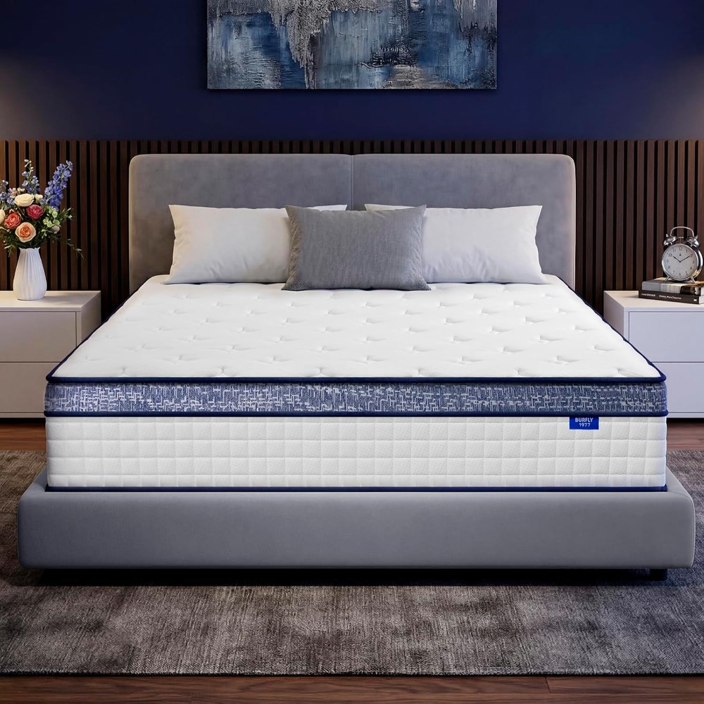 Memory Foam Mattress In A Box Queen - Queen Yatak, Kutuda 12 İnç Hibrit