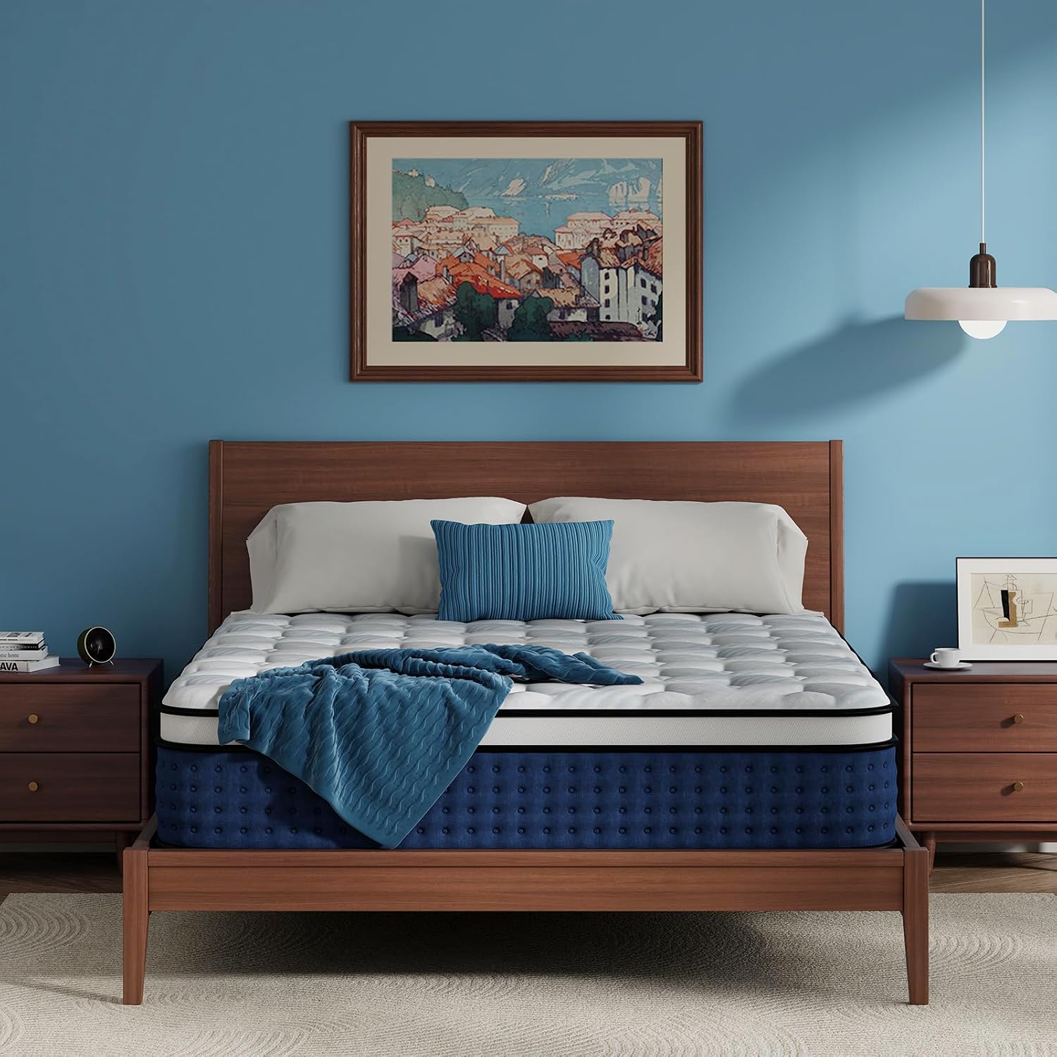 Memory Foam Mattress In A Box Queen - Yatak, Kutuda Hibrit Kraliçe Boy Yatak,