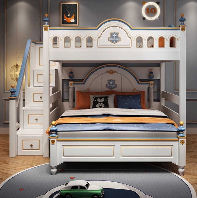 Çocuklar için Prenses Odası Ah - Bunk Bed With Stairs And Slide incelemesi ve fiyatı