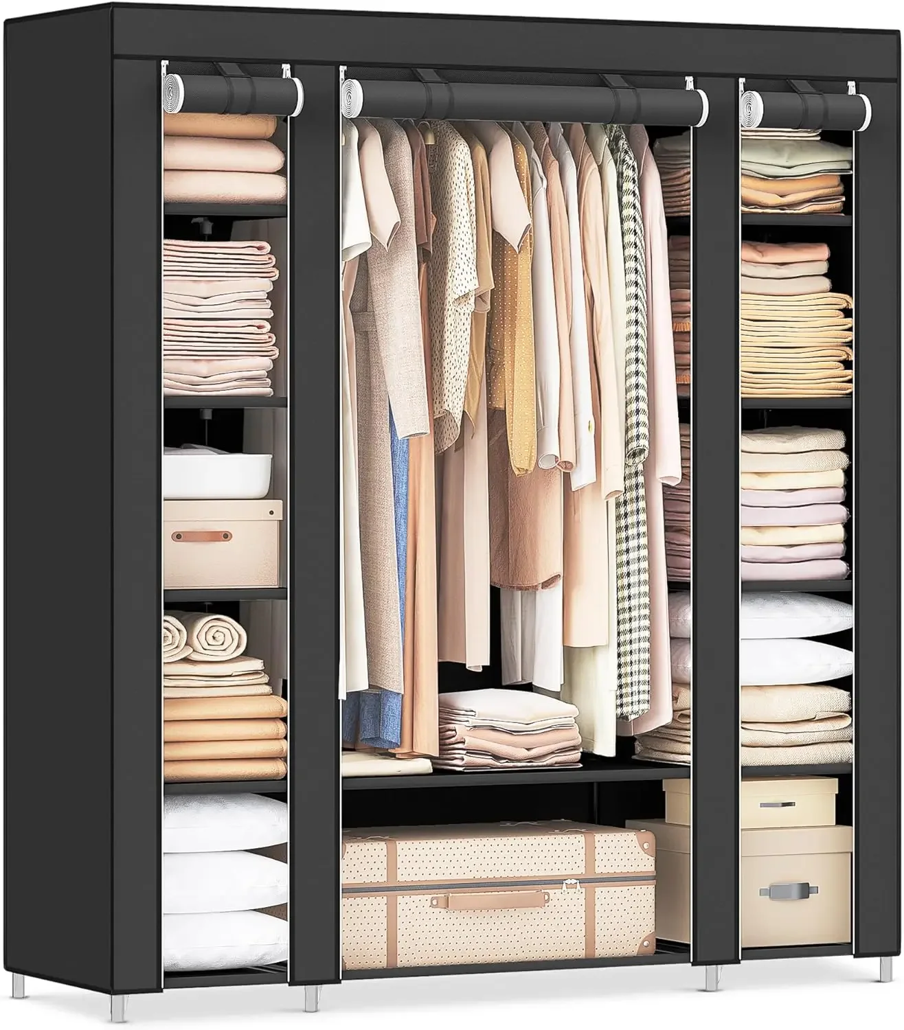 Cheng-Closet Gardırop, Yatak O - Wardrobe Closet Portable Fabric Cover incelemesi ve fiyatı