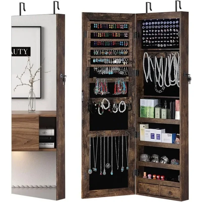 Tam Boy Aynalı Mücevher Dolabı - Full Length Mirror Jewelry Armoire incelemesi ve fiyatı