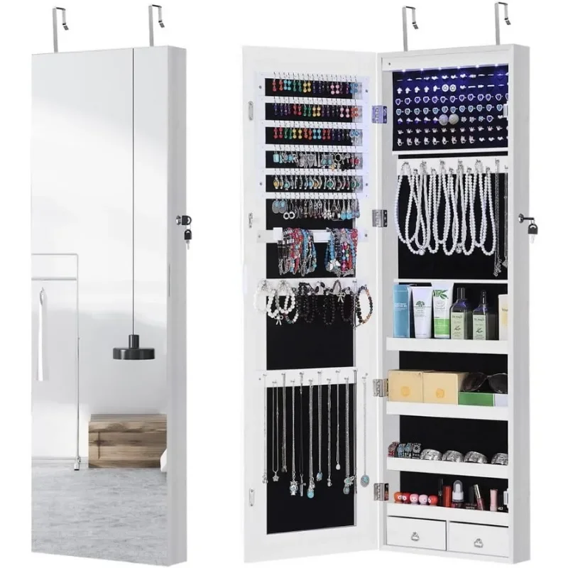 Tam Boy Aynalı Mücevher Dolabı - Full Length Mirror Jewelry Armoire incelemesi ve fiyatı