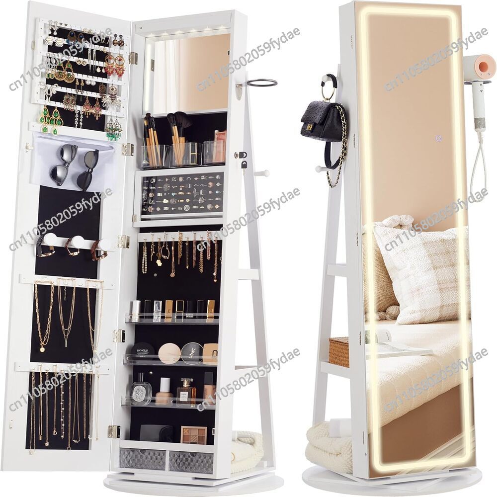 Aynalı Mücevher Dolabı Ayaklı, - Full Length Mirror Jewelry Armoire incelemesi ve fiyatı