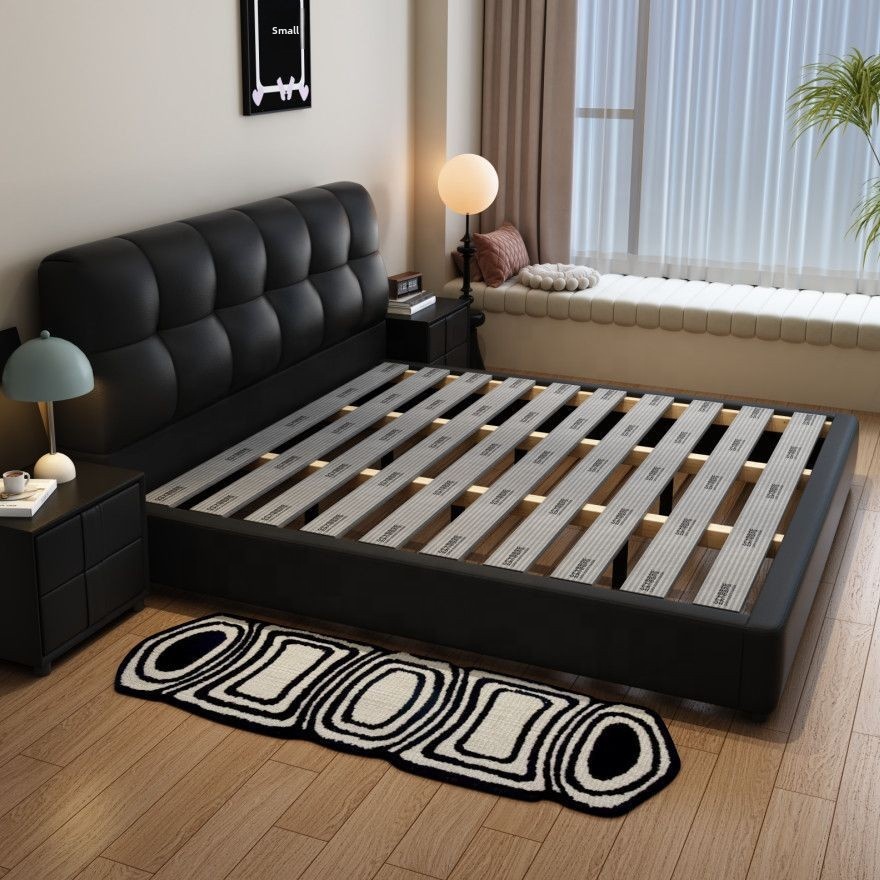 # Siyah Kapitone Deri Depolama - King Size Bed Frame With Storage Drawers incelemesi ve fiyatı