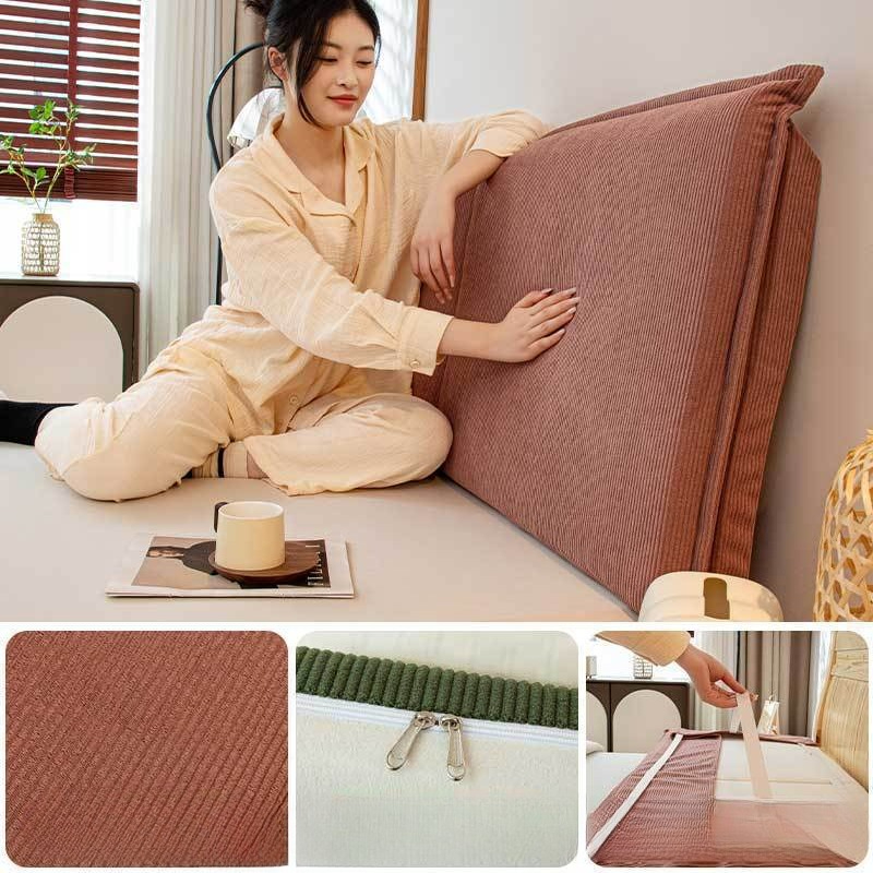 Kadife yatak sırt dayama minde - Headboard Cushion Backrest Tatami incelemesi ve fiyatı
