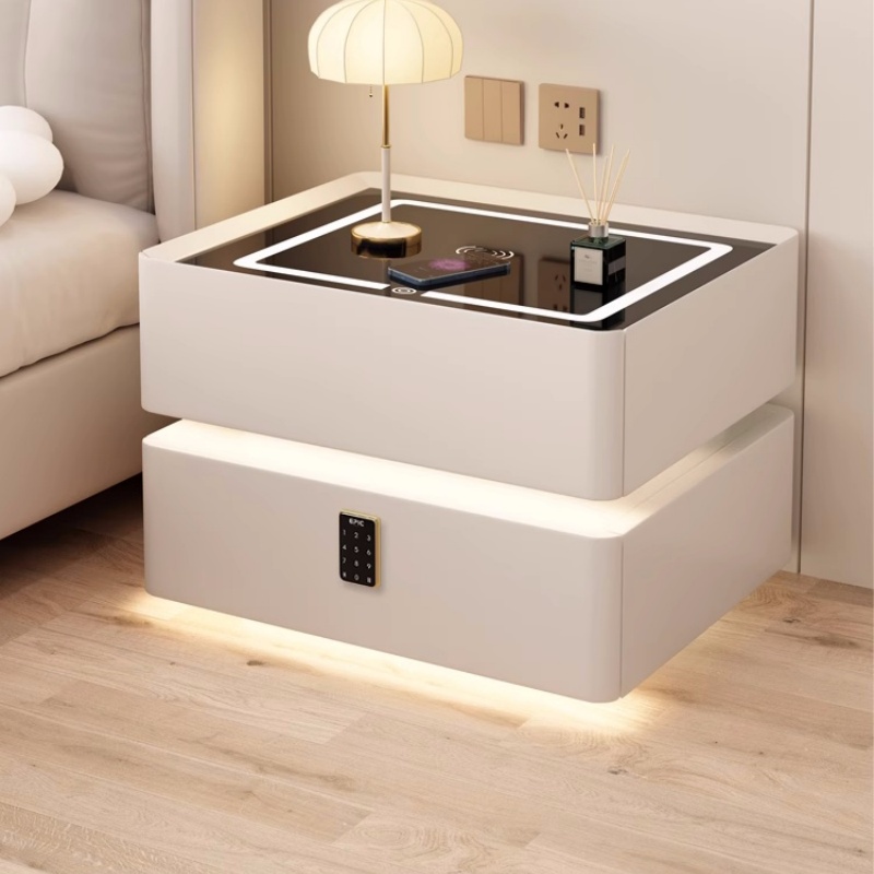 Masif Ahşap Akıllı Komidin Mod - Solid Wood Nightstand 2 Drawers incelemesi ve fiyatı