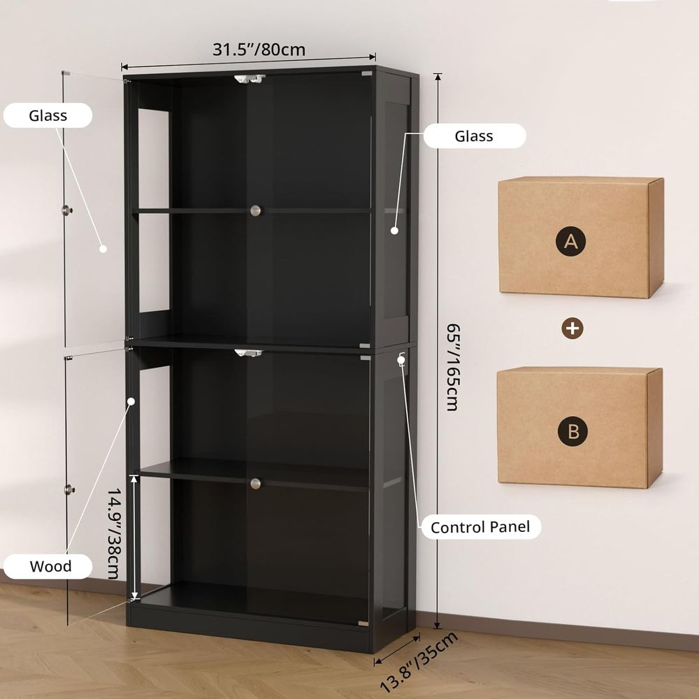 65 Cam Kapılı Vitrin, Sensörlü - Storage incelemesi ve fiyatı