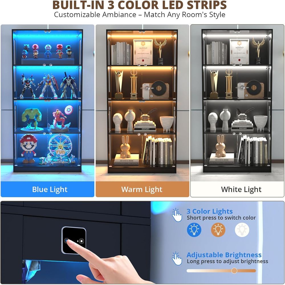 65 Cam Kapılı Vitrin, Sensörlü - Storage incelemesi ve fiyatı