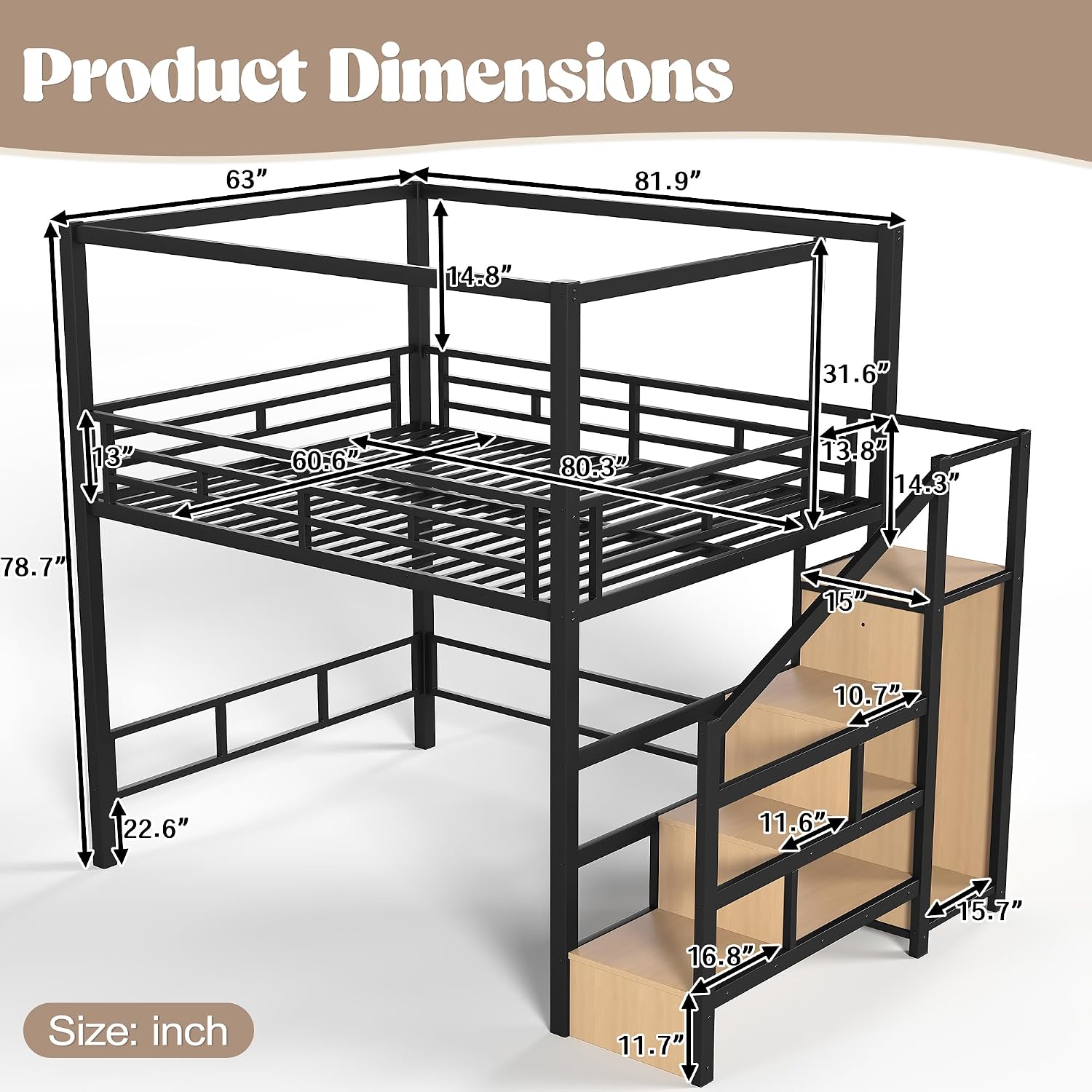 Depolama Alanlı ve Gardıroplu, - Canopy Bed Frame Metal Queen incelemesi ve fiyatı