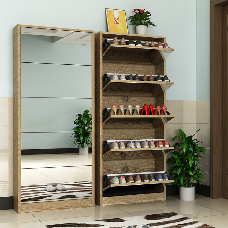 Modern Ahşap Ayakkabılık Dolab - Shoe Rack Cabinet Narrow Entryway incelemesi ve fiyatı