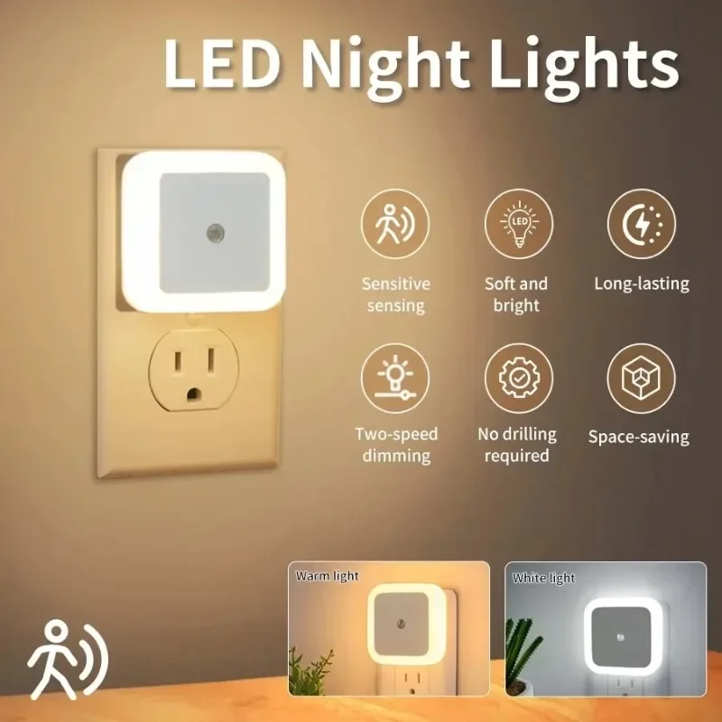 1/6 adet kablosuz LED gece lam - Floating Nightstand With Led Light incelemesi ve fiyatı