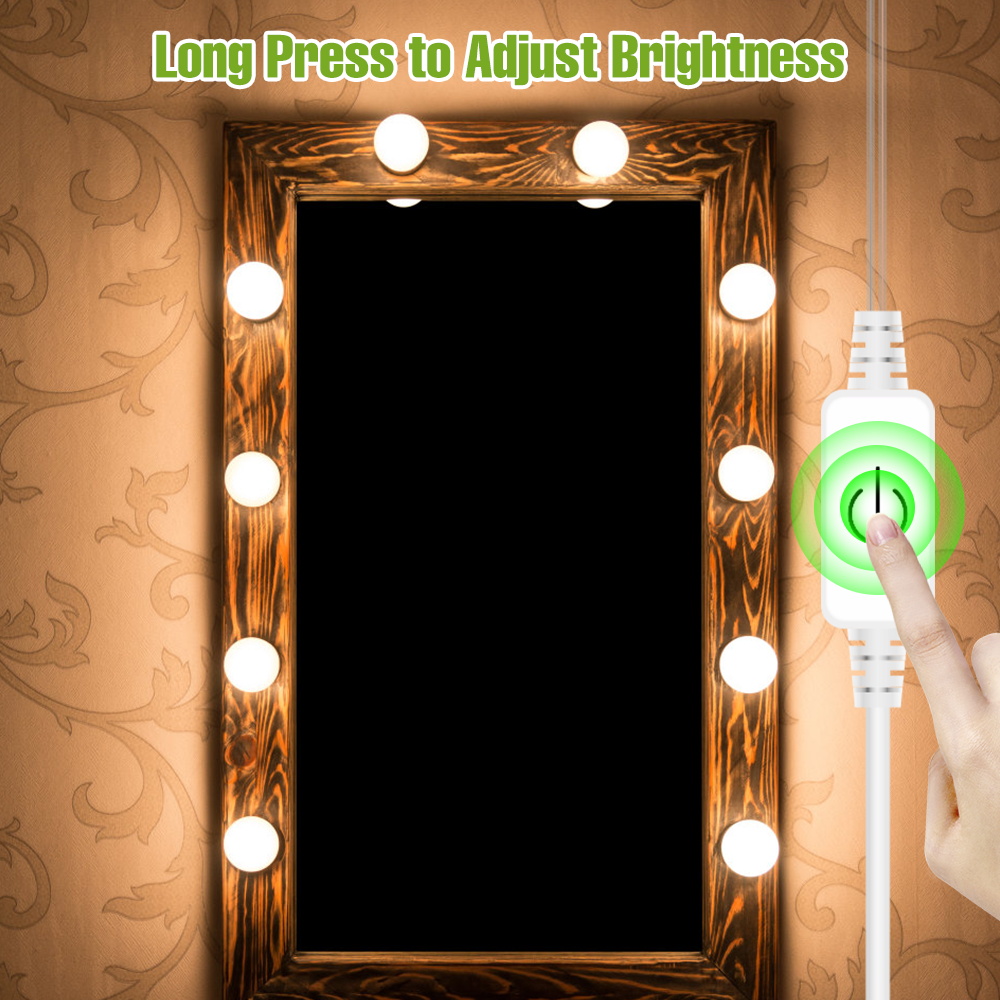 LED Makyaj Aynası Ampul 5V Tuv - Dressing Table Vanity With Lighted Mirror incelemesi ve fiyatı