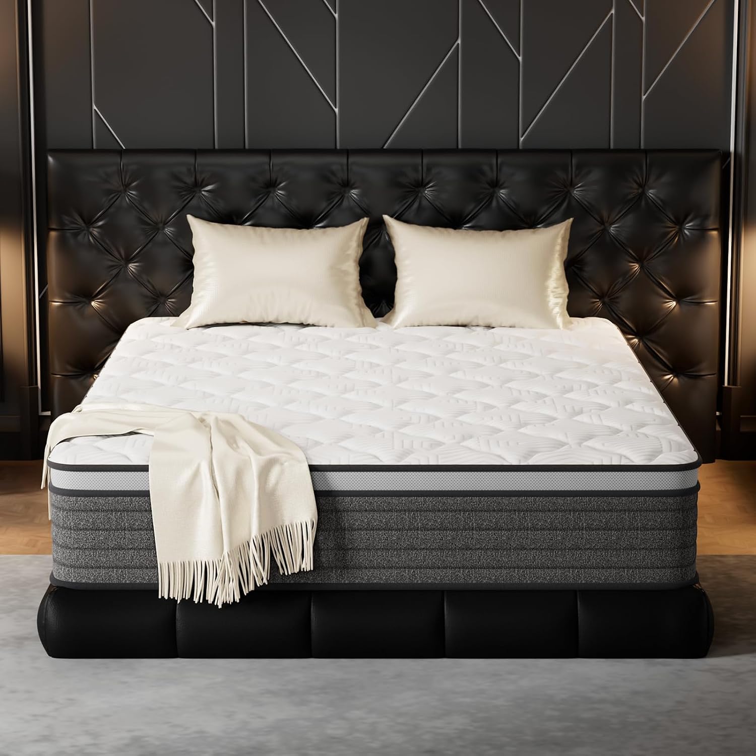 Kraliçe Yatak 12 İnç Hibrit Kr - Memory Foam Mattress In A Box Queen incelemesi ve fiyatı