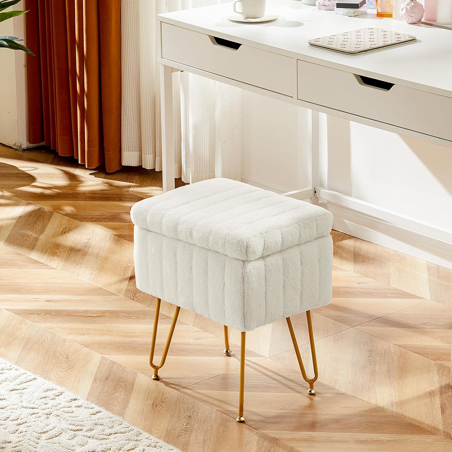 Beyaz Depolama Alanlı Makyaj T - Bedroom Furniture incelemesi ve fiyatı