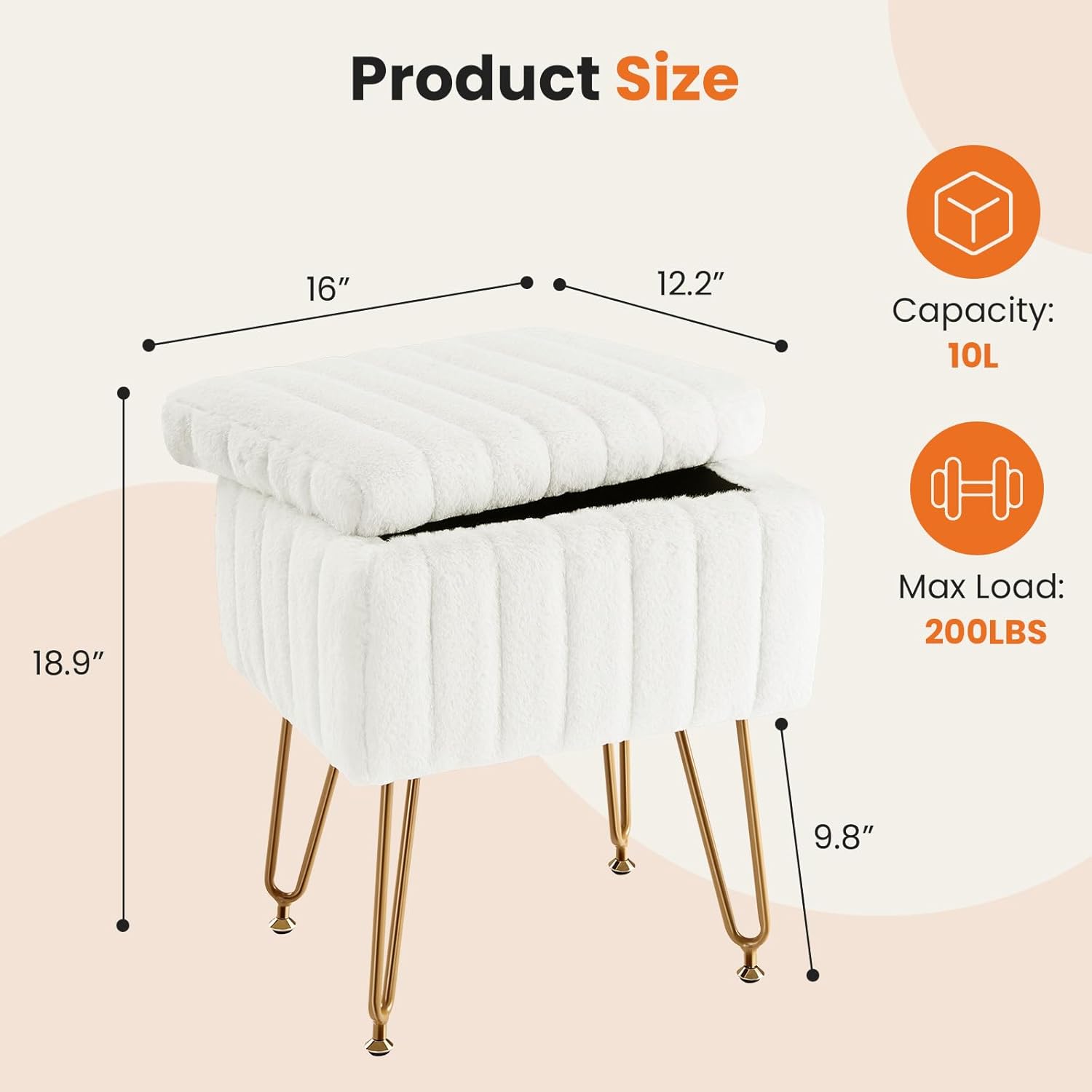 Beyaz Depolama Alanlı Makyaj T - Bedroom Furniture incelemesi ve fiyatı