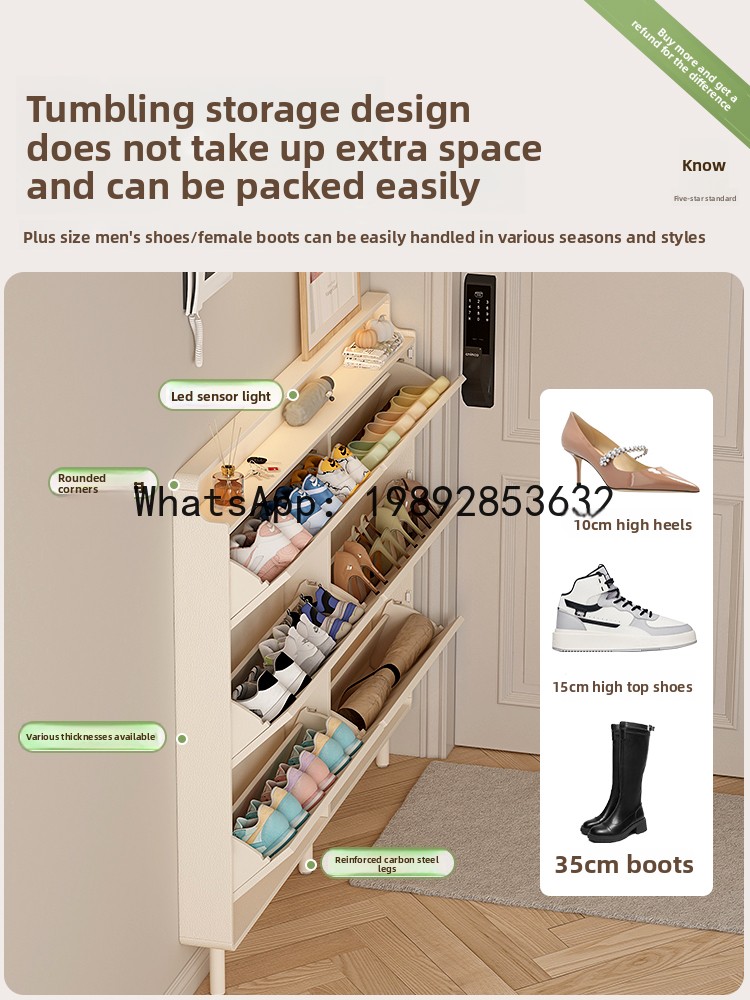 LYY Ev Girişi İçin Ayakkabı Do - Shoe Rack Cabinet Narrow Entryway incelemesi ve fiyatı