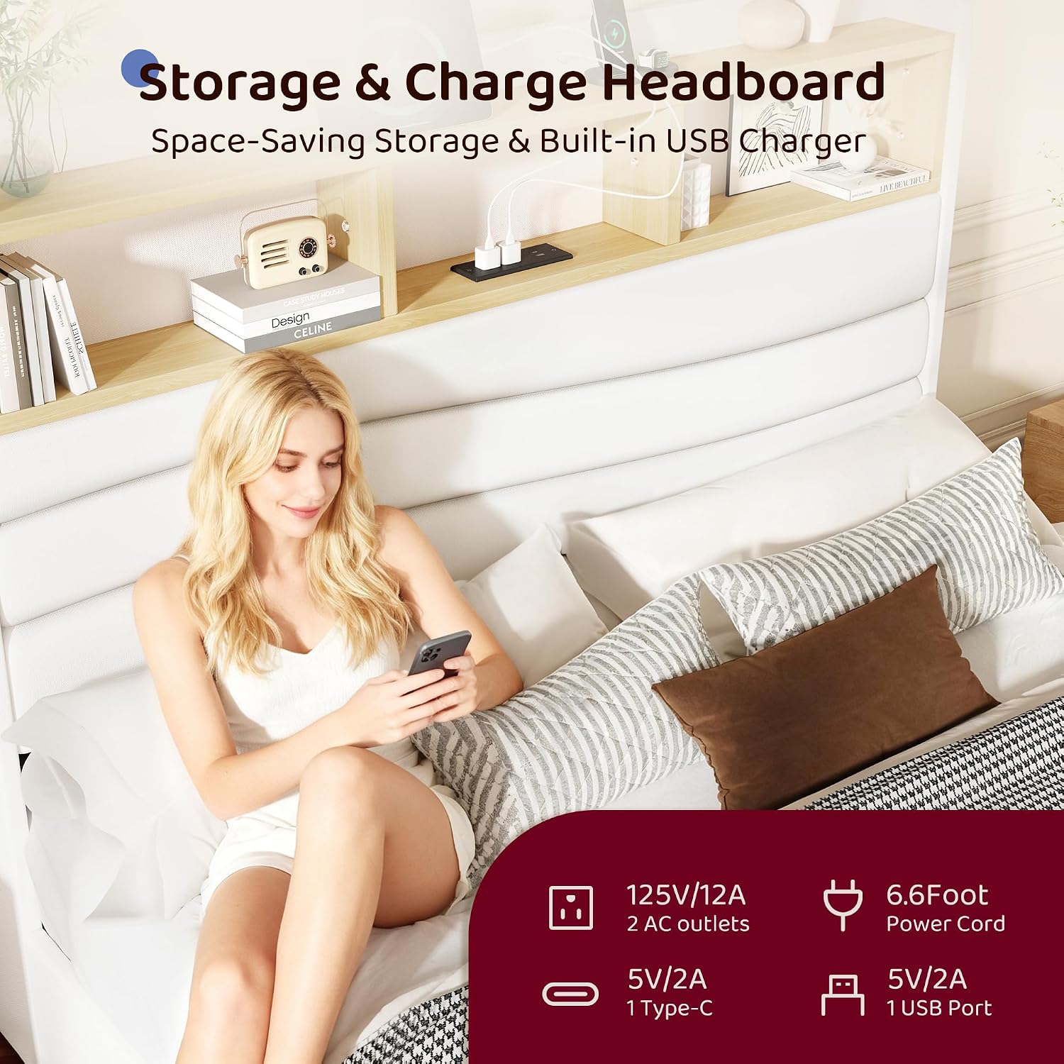 6 Çekmeceli King Size Karyola, - King Size Bed Frame With Storage Drawers incelemesi ve fiyatı