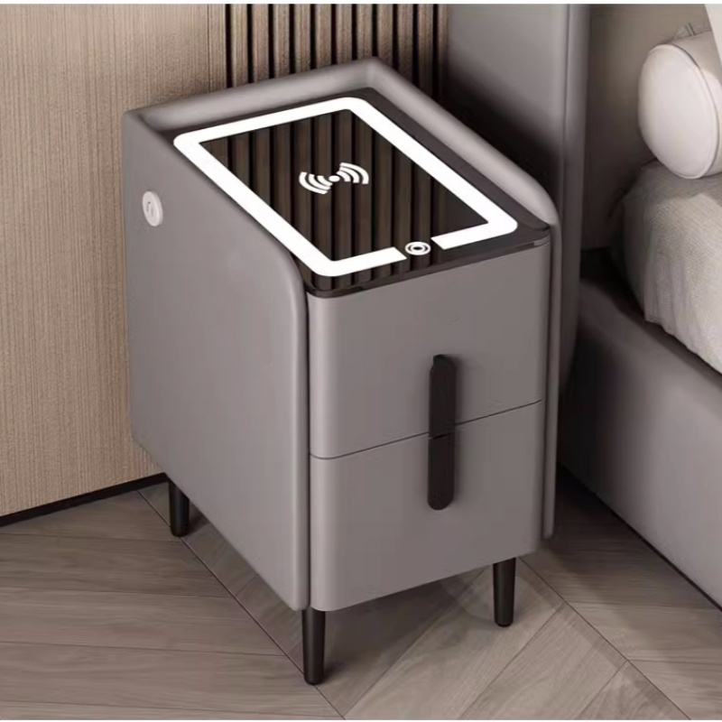 İskandinav Tarzı Akıllı Komodi - Solid Wood Nightstand 2 Drawers incelemesi ve fiyatı