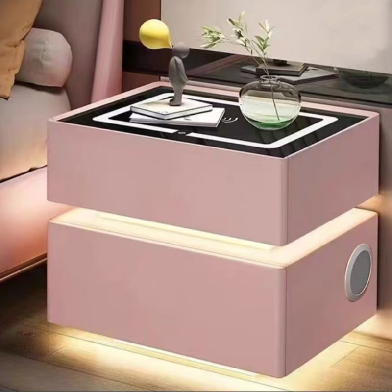 Modern Stil Masif Ahşap Komidi - Solid Wood Nightstand 2 Drawers incelemesi ve fiyatı