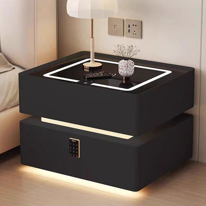 Modern Stil Masif Ahşap Komidi - Solid Wood Nightstand 2 Drawers incelemesi ve fiyatı