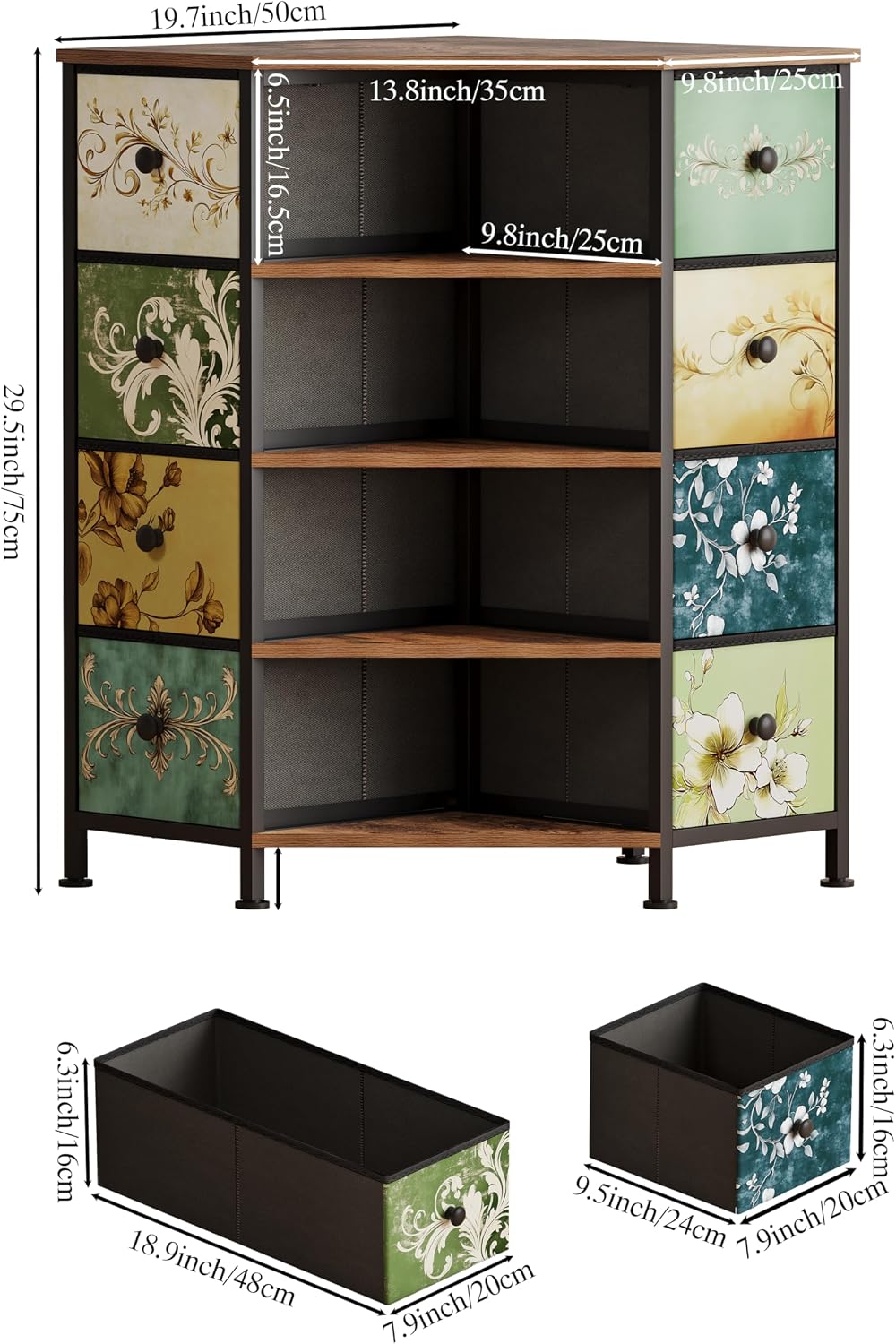 8 Çekmeceli Köşe Dolabı, Kumaş - Bedroom Furniture incelemesi ve fiyatı