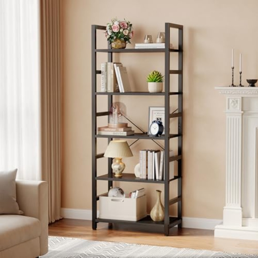 5 Katlı Kitaplık, Modern Uzun  - Storage incelemesi ve fiyatı