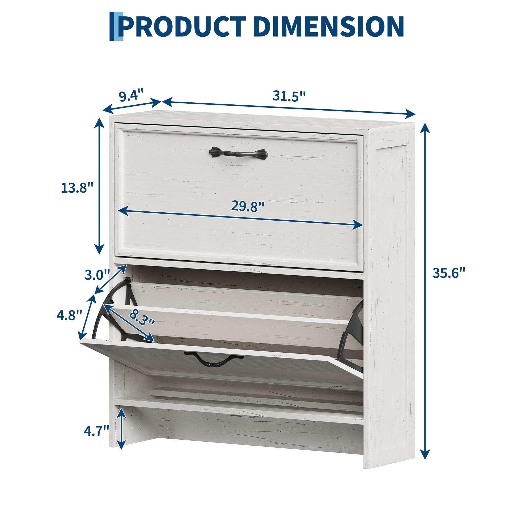2 Çekmeceli Ayakkabı Dolabı, A - Shoe Rack Cabinet Narrow Entryway incelemesi ve fiyatı