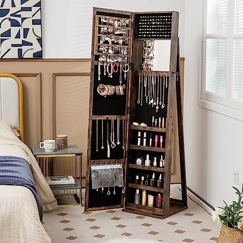 Tam Boy Aynalı Mücevher Dolabı - Full Length Mirror Jewelry Armoire incelemesi ve fiyatı