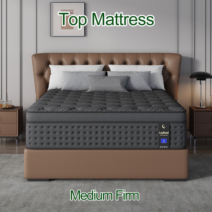 12/14 inç Cep Yaylı Hibrit Yat - Memory Foam Mattress In A Box Queen incelemesi ve fiyatı