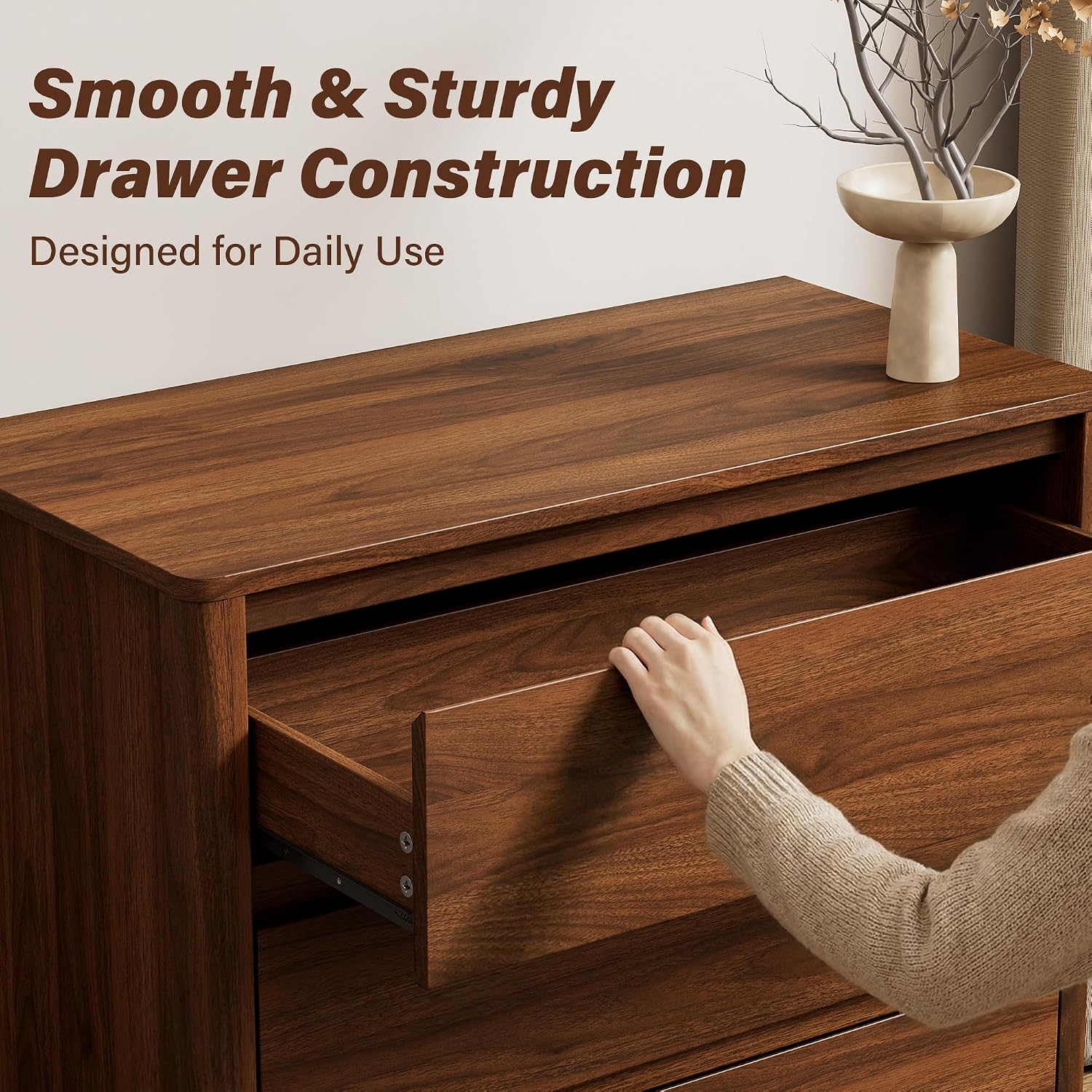 Beş Çekmeceli Ahşap Depolama D - Bedroom Furniture incelemesi ve fiyatı