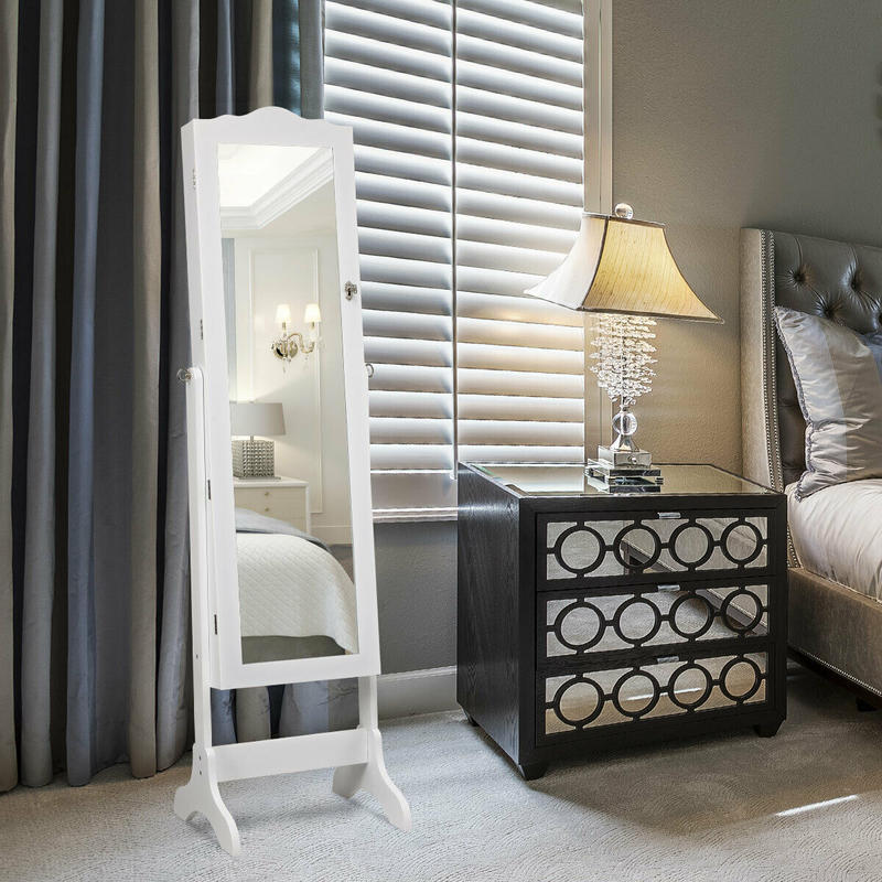 14 LED'li Takı Dolabı, Tam Boy - Full Length Mirror Jewelry Armoire incelemesi ve fiyatı