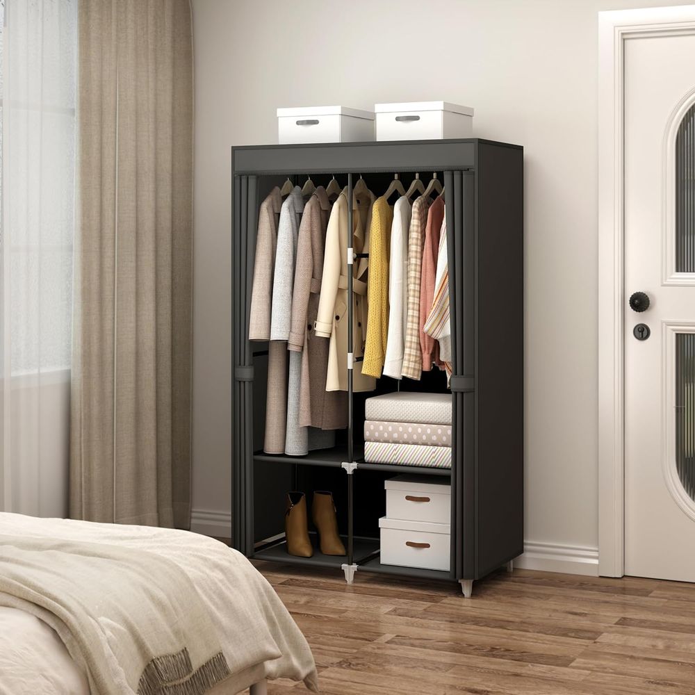 Küçük Odalar İçin Portatif Dol - Wardrobe Closet Portable Fabric Cover incelemesi ve fiyatı
