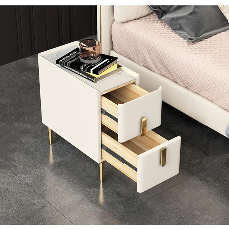 Düz Renk Ahşap 2 Çekmeceli Dar - Solid Wood Nightstand 2 Drawers incelemesi ve fiyatı