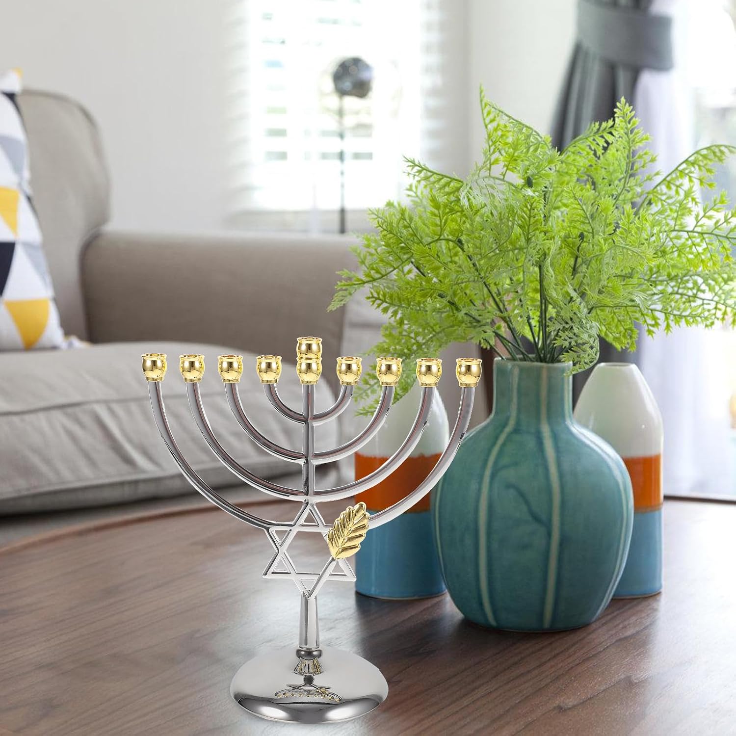 9 Kollu Hanuka Menorahı Metal  - Tables incelemesi ve fiyatı