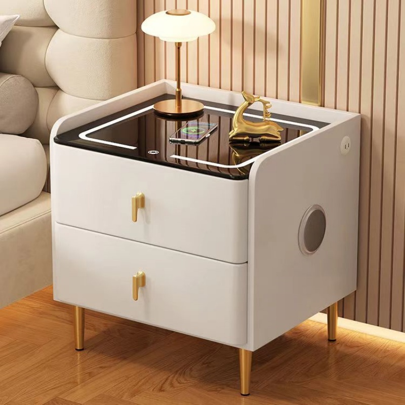 İskandinav tarzı ahşap komodin - Solid Wood Nightstand 2 Drawers incelemesi ve fiyatı