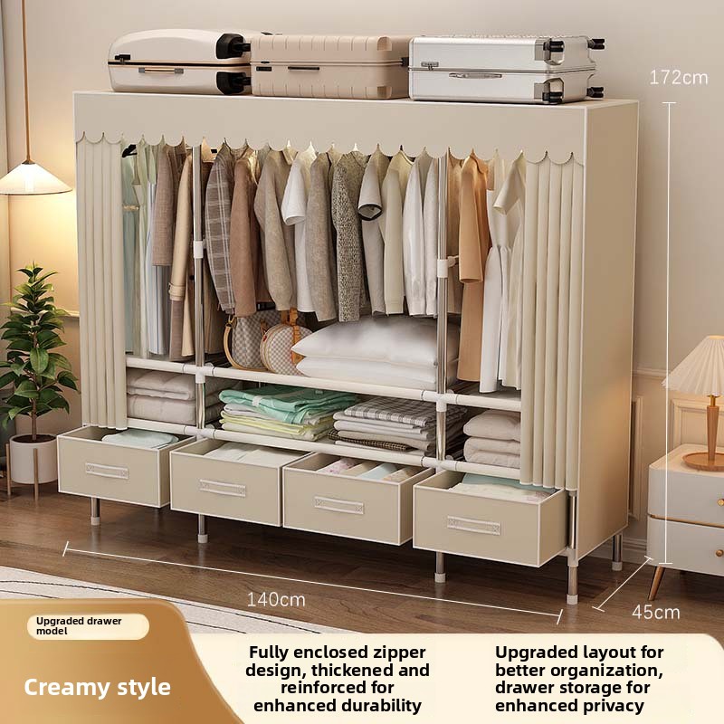 Kapaklı Portatif Dolap, Katlan - Wardrobe Closet Portable Fabric Cover incelemesi ve fiyatı