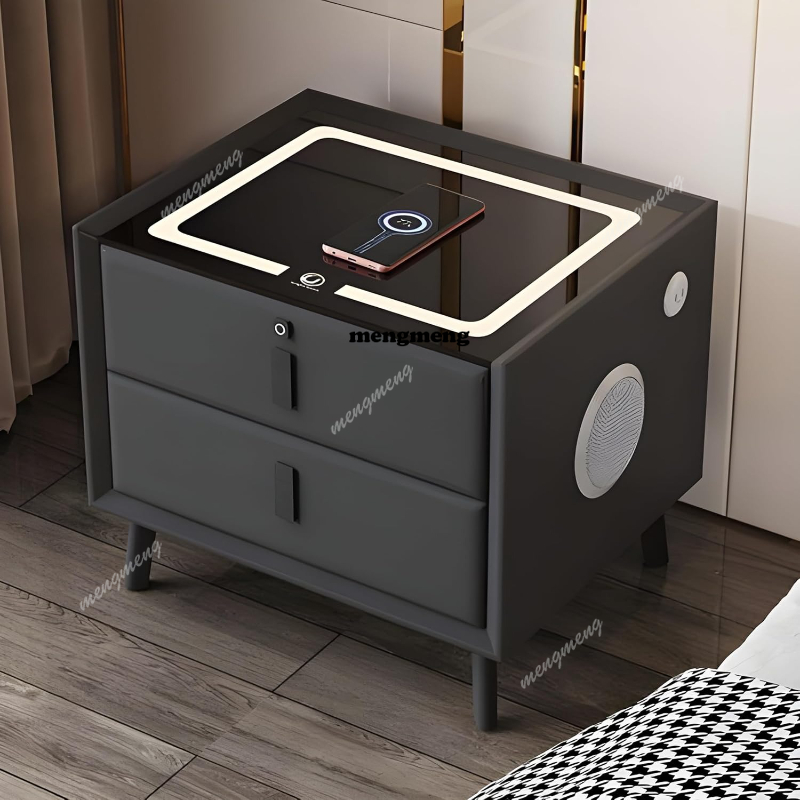 Masif Ahşap Akıllı Komodin Kab - Solid Wood Nightstand 2 Drawers incelemesi ve fiyatı