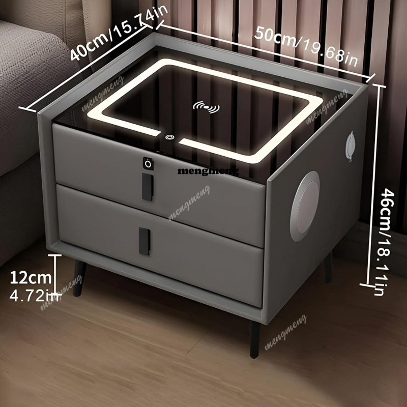 Masif Ahşap Akıllı Komodin Kab - Solid Wood Nightstand 2 Drawers incelemesi ve fiyatı