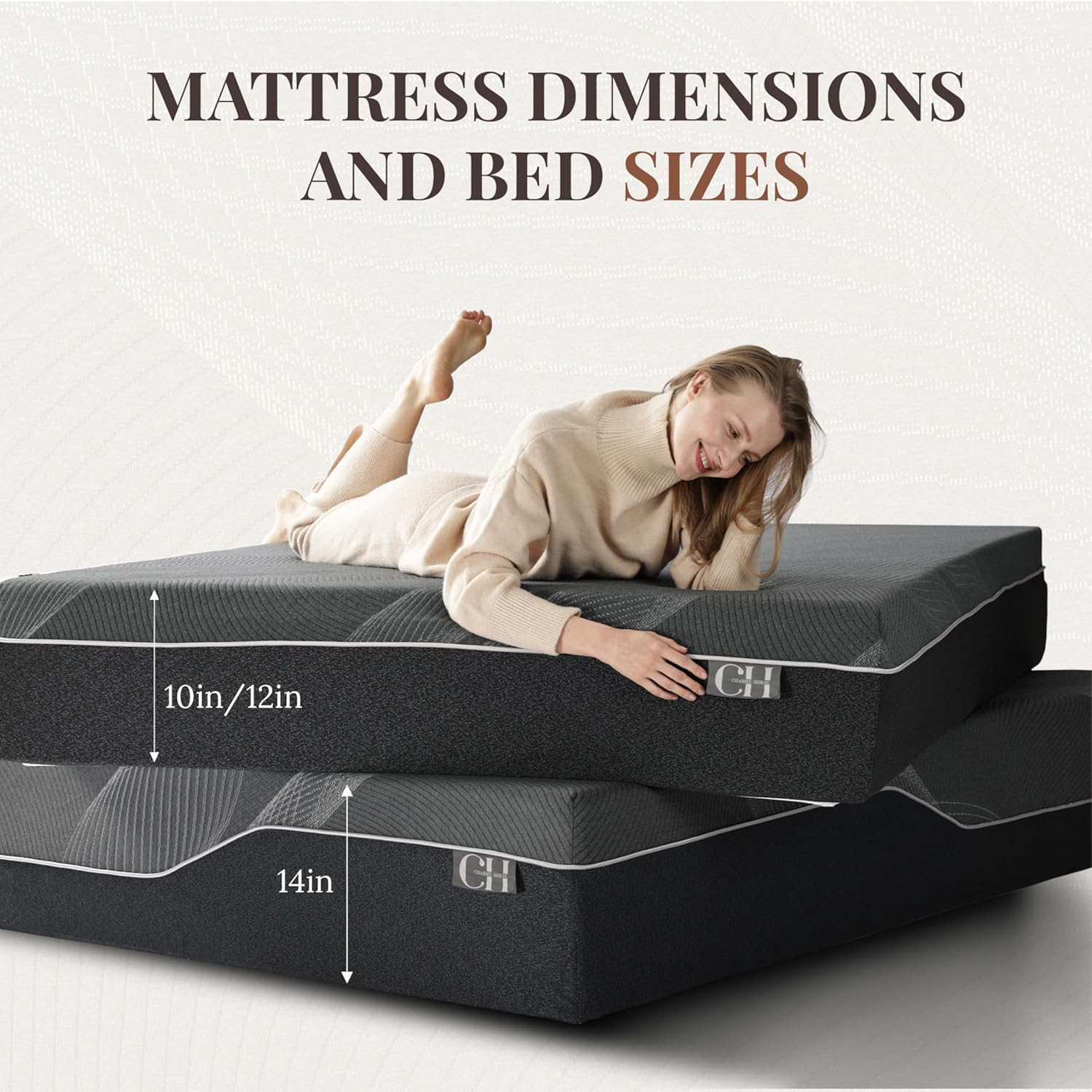 12 İnç Kraliçe Yatak, Bambu-Kö - Memory Foam Mattress In A Box Queen incelemesi ve fiyatı