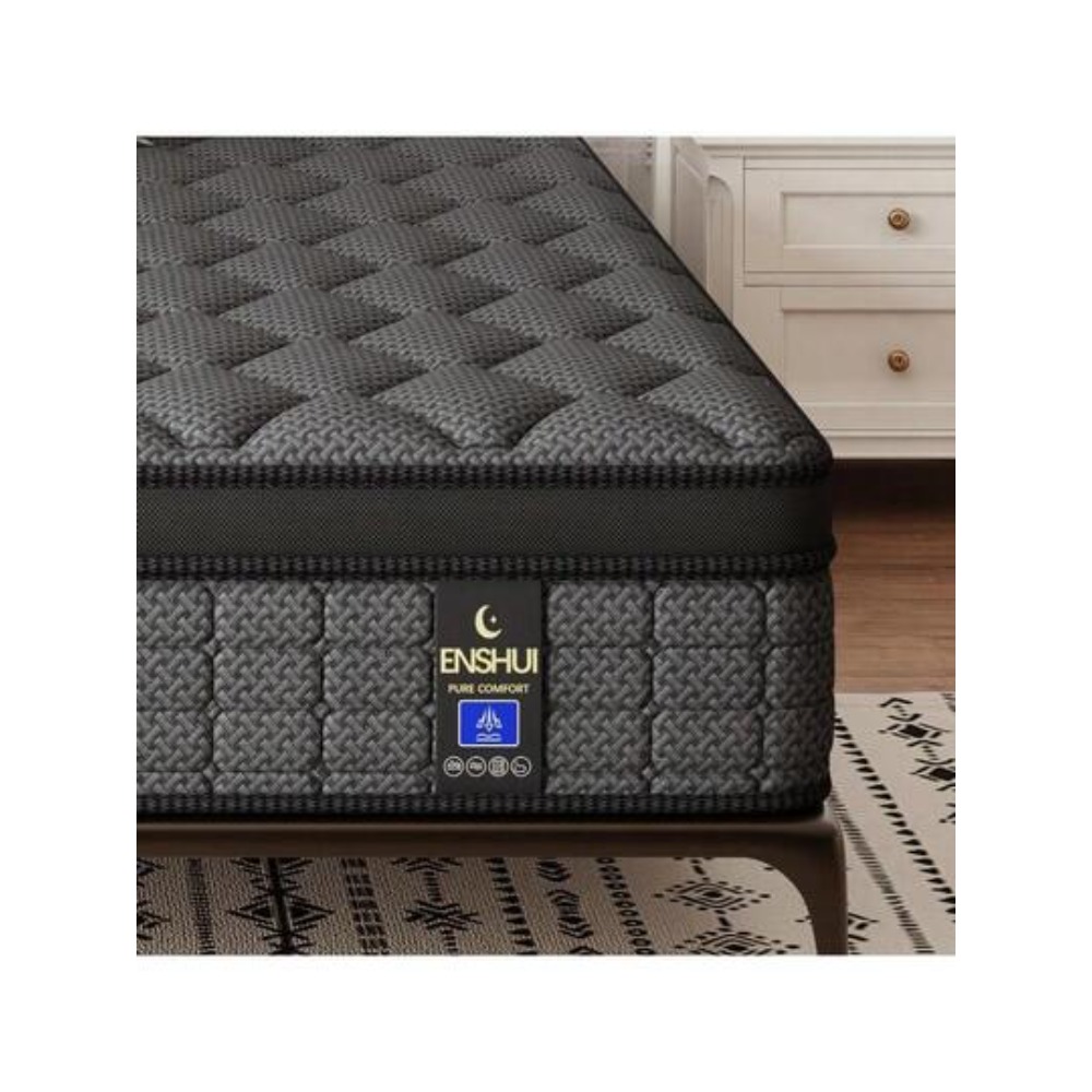 12 İnç Hibrit Yatak, Tek Kişil - Memory Foam Mattress In A Box Queen incelemesi ve fiyatı