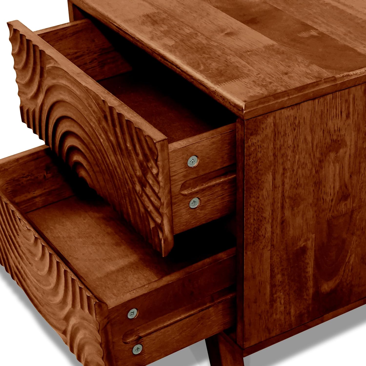 Akasya Masif Ahşap 2 Çekmeceli - Solid Wood Nightstand 2 Drawers incelemesi ve fiyatı
