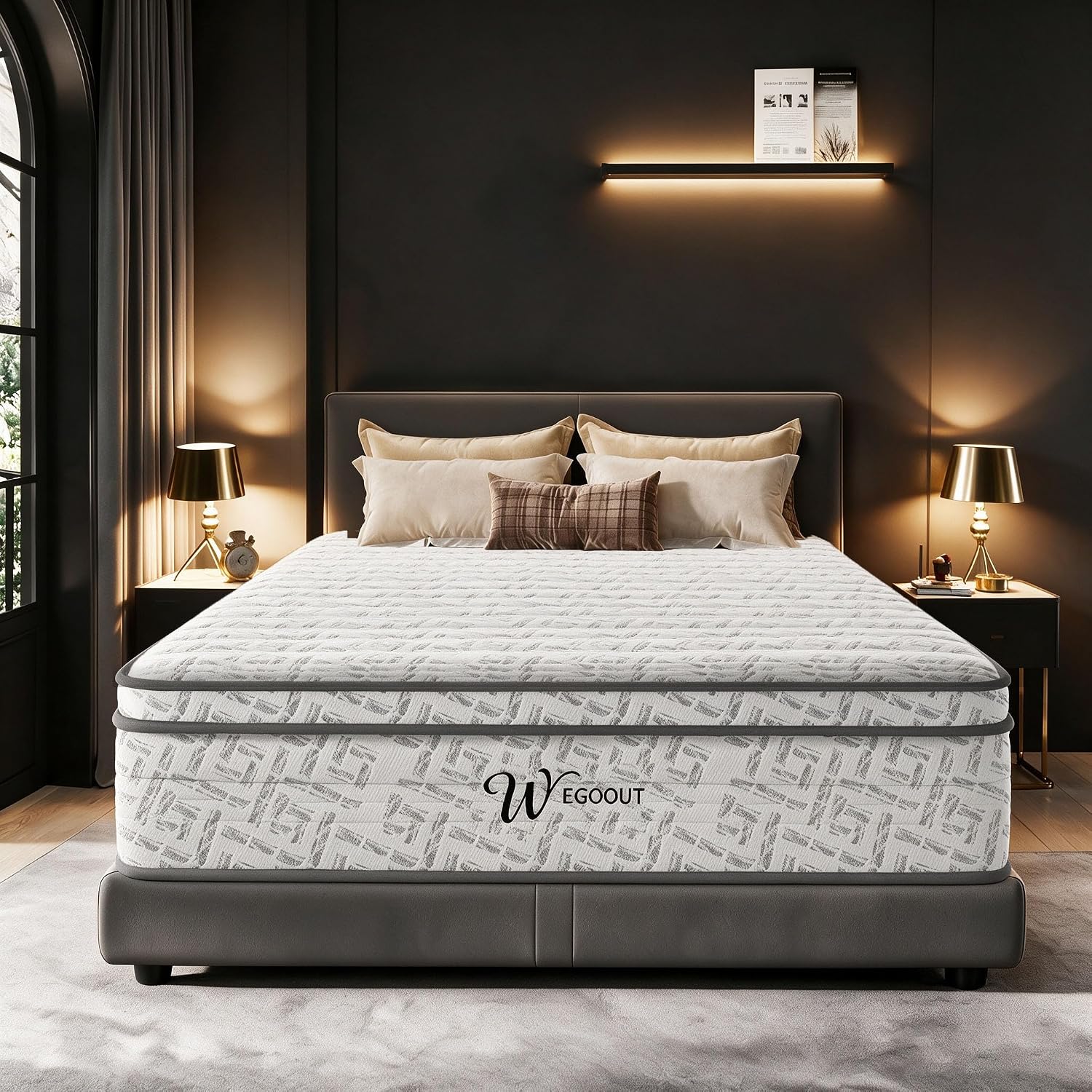 Queen Boy Yatak 12 İnç, Orta S - Memory Foam Mattress In A Box Queen incelemesi ve fiyatı