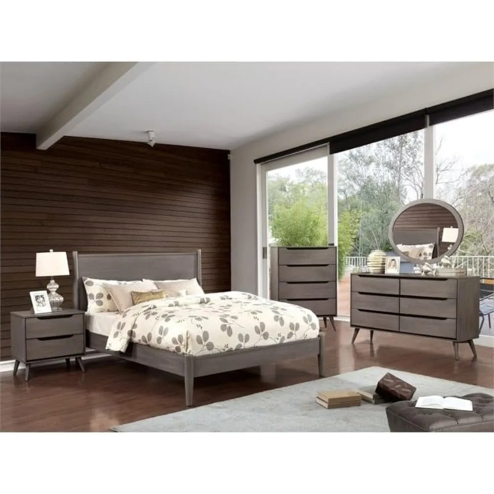 2 Çekmeceli Orta Yüzyıl Masif  - Solid Wood Nightstand 2 Drawers incelemesi ve fiyatı